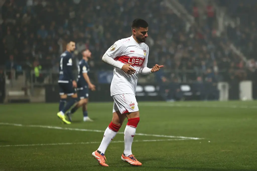 Deniz Undav, en el punto de mira de varios clubes tras la frustrante derrota del Stuttgart