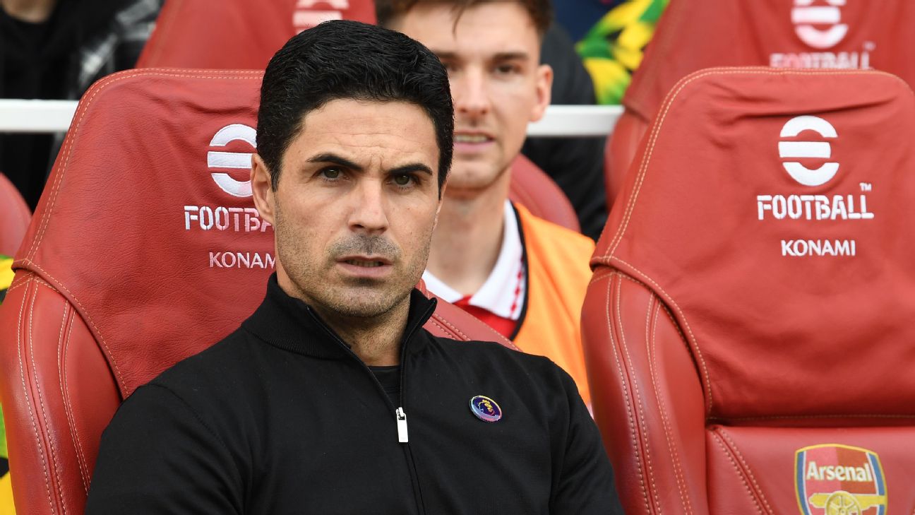 Arteta descarta el miedo ante una semana decisiva para el Arsenal en Champions y Premier League
