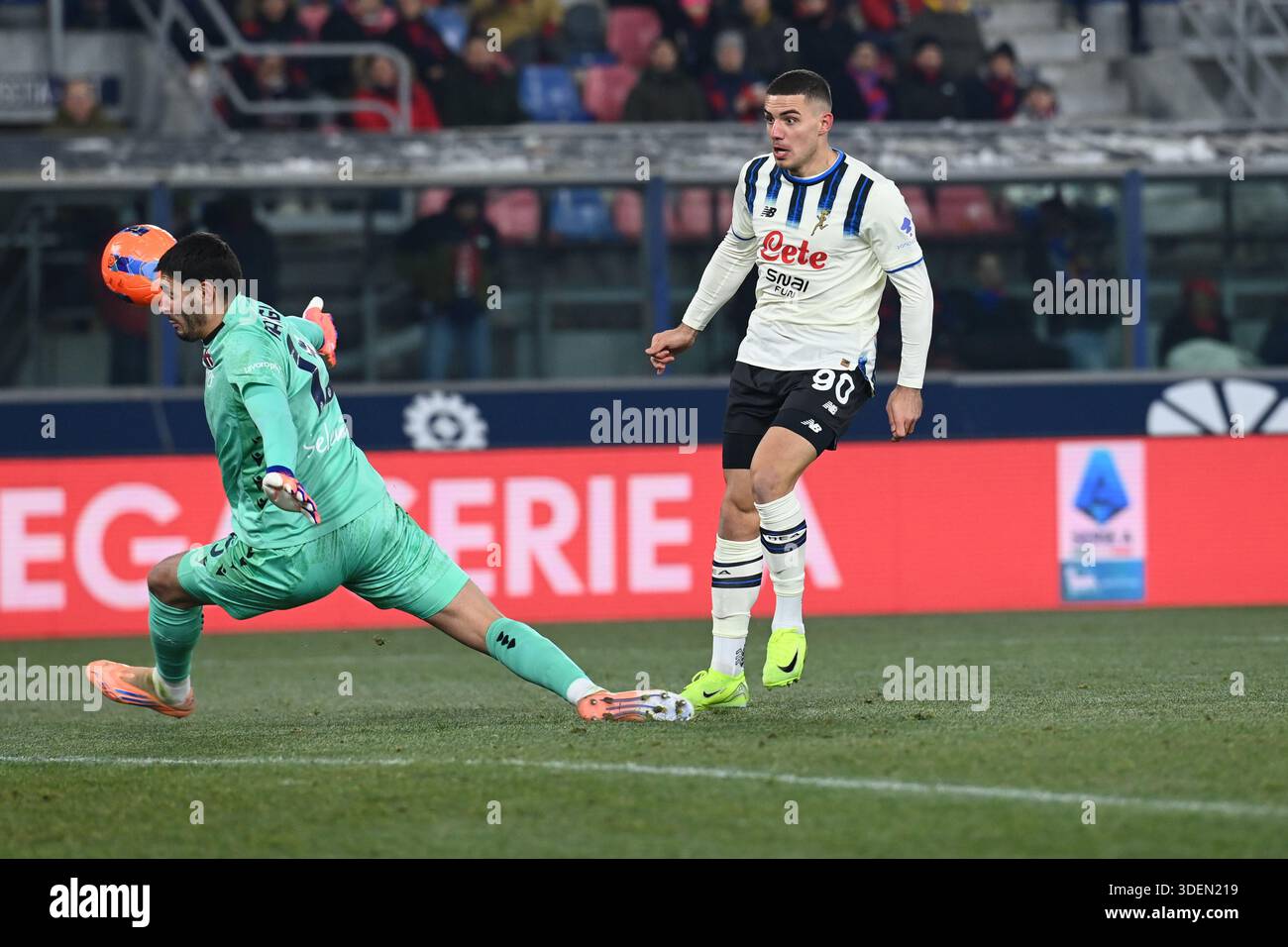 Atalanta complete signing of striker Nikola Krstovic from Lecce