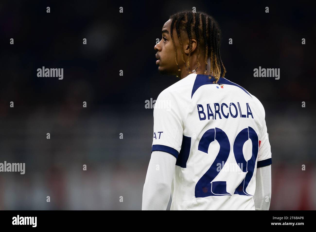 Bradley Barcola vuelve a la convocatoria del PSG para el choque de Champions League contra el Liverpool