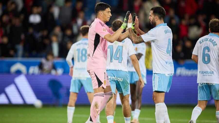 Real Zaragoza's on-loan goalkeeper Esteban Andrada suspended for 13 matches