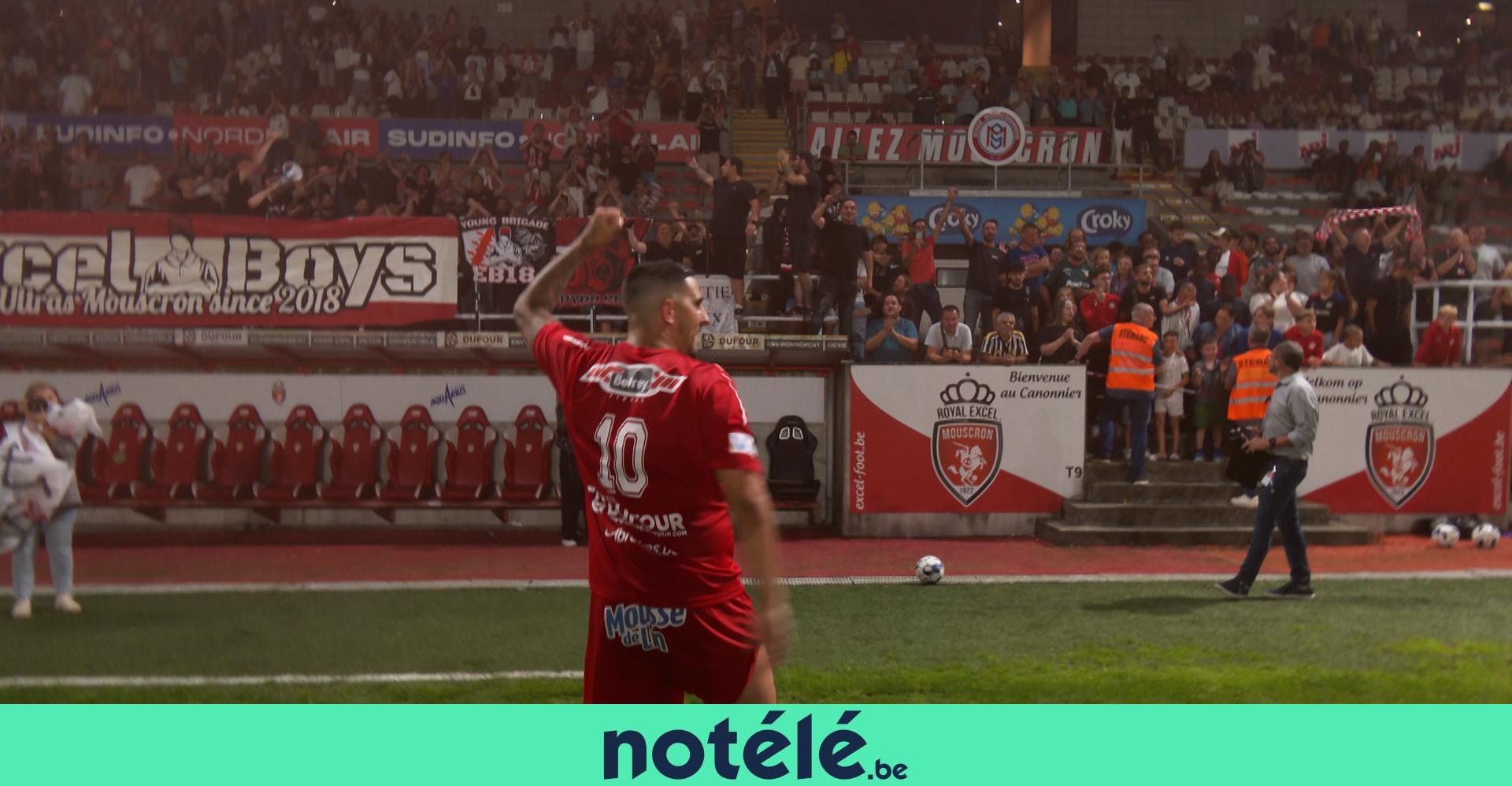 Anthony Knockaert alimenta la straordinaria risalita del Mouscron dalle ceneri