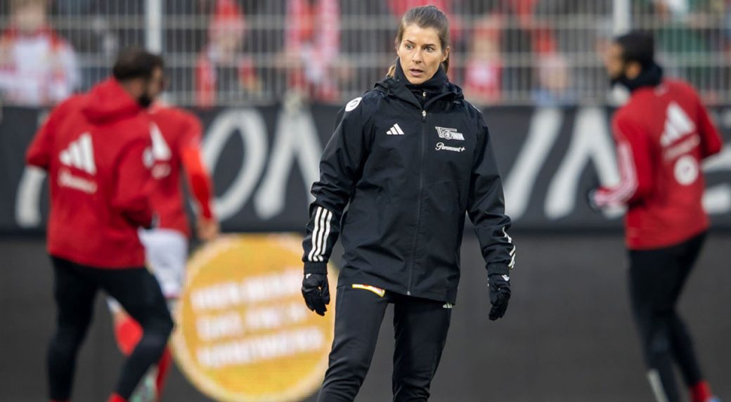 Marie-Louise Eta becomes first woman to take charge of a men's Bundesliga side at Union Berlin