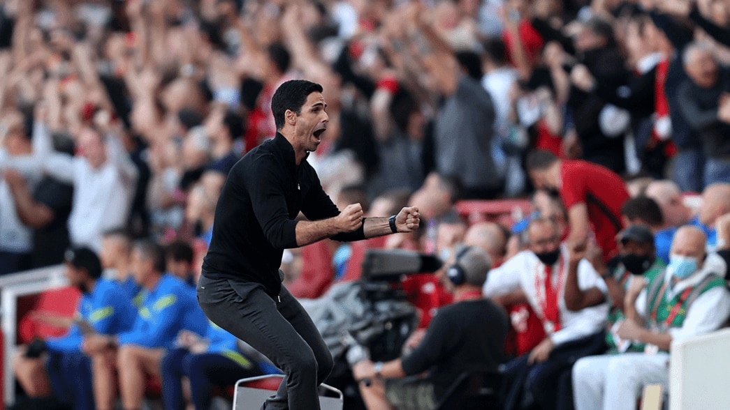 Arteta urges 'pure fire' from Arsenal ahead of decisive Champions League return leg