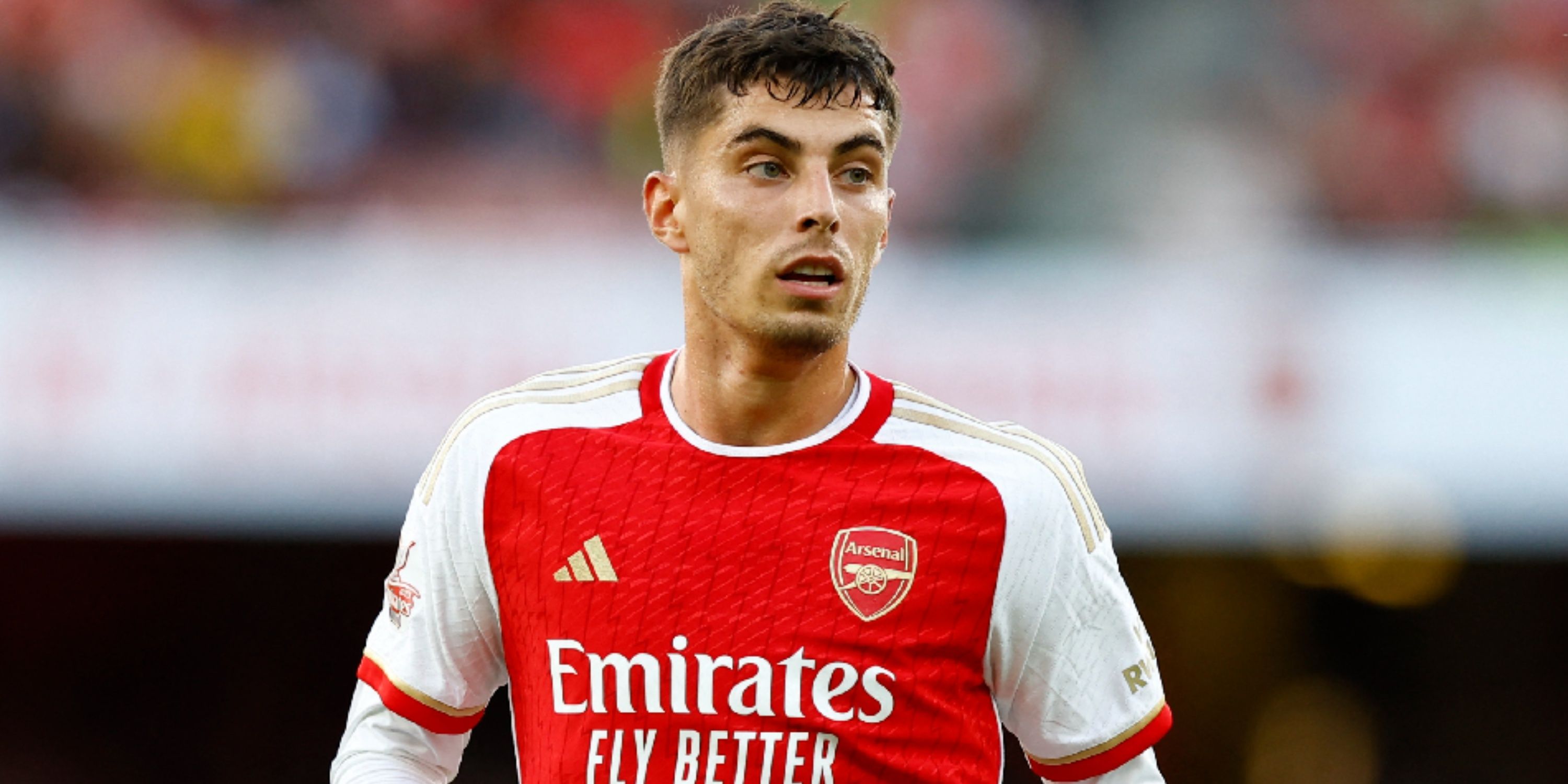Kai Havertz's late strike gives Arsenal slender advantage over Sporting