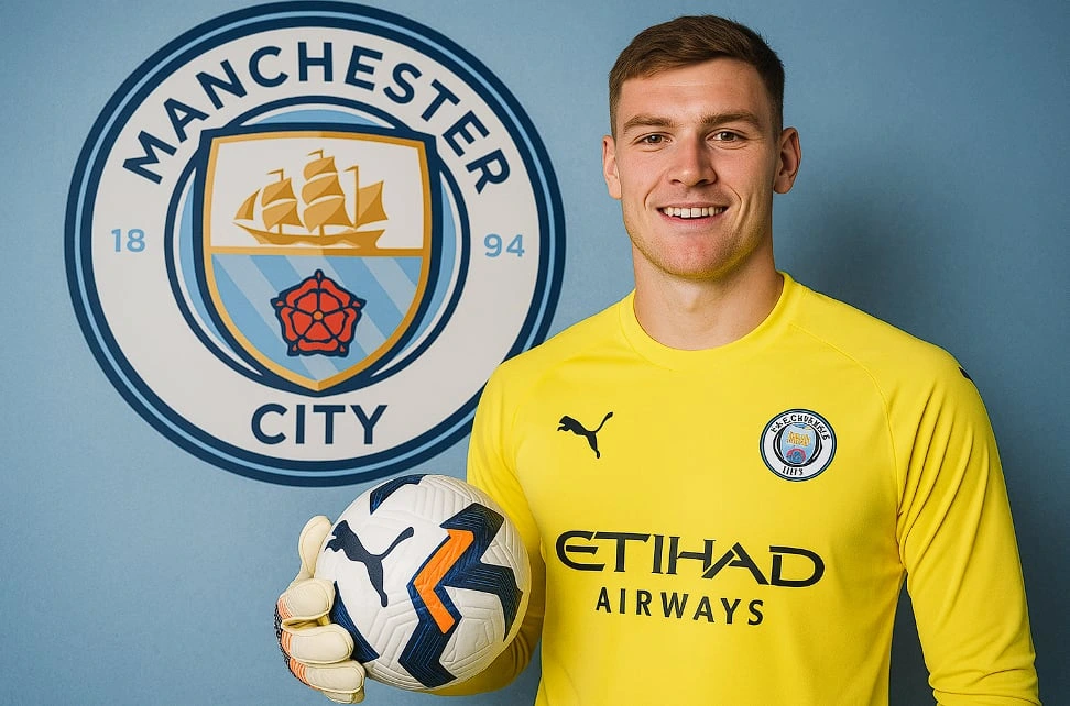 Leeds e Tottenham in lotta per James Trafford del Manchester City