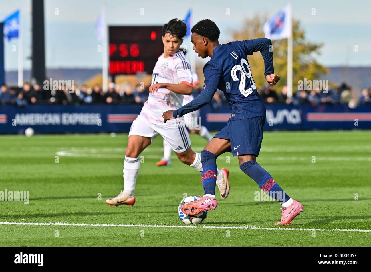 PSG's Elijah Ly Shines in Youth League Defeat Amid Transfer Speculation