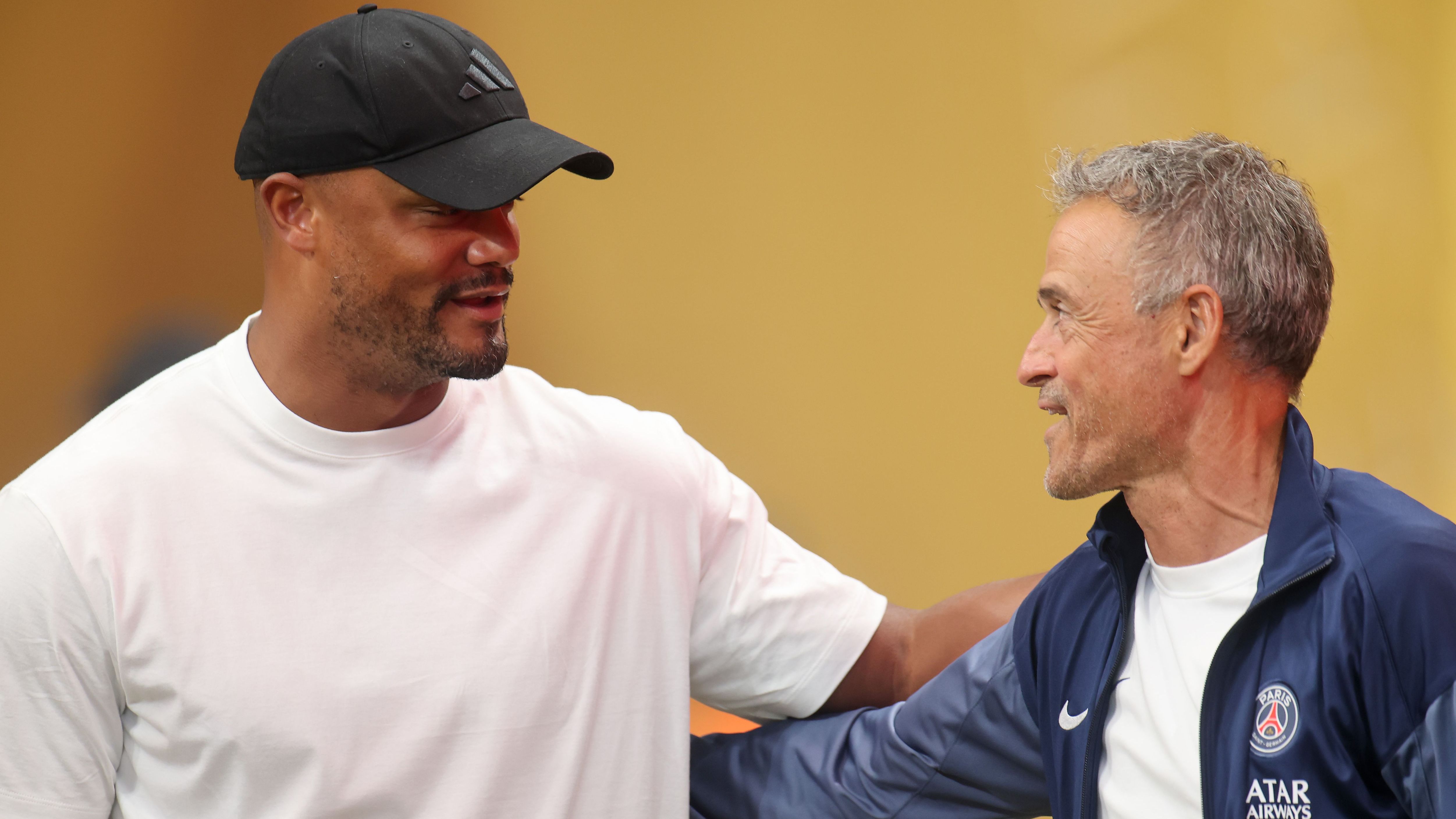 Kompany salue Luis Enrique avant le choc PSG-Bayern en Ligue des Champions